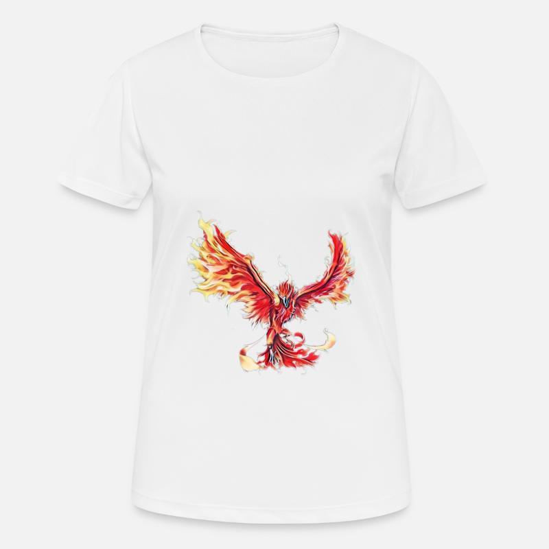 Phoenix - Women's Breathable T-Shirt - white