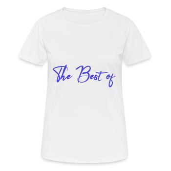 The Best of. Best of. Best. Best.Christmas. Geek - Women's Breathable T-Shirt - white - Front - AI Model Female 172 dark (172cm)