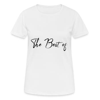 The Best of. Best of. Best. Best.Christmas. Geek - Women's Breathable T-Shirt - white - Front - AI Model Female 172 dark (172cm)