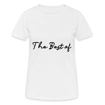 MOM. MOTHER's DAY. HAPPY MOTHER'S DAY. - Women's Breathable T-Shirt - white - Front - AI Model Female 172 dark (172cm)
