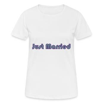 ICH LIEBE DICH. HEILIGER VALENTINSTAG. Junggesellinnenabschied. LIEBE. ICH LIEBE DICH. - Frauen T-Shirt atmungsaktiv - Weiß - Vorne - AI Model Female 172 dark (172cm)
