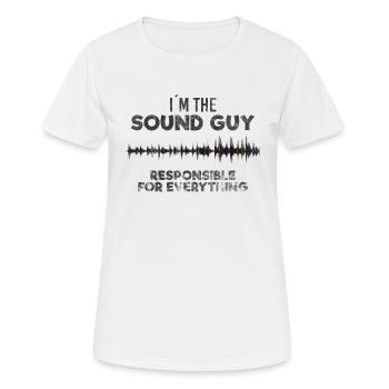 Sound Engineering Sound Guy Sound Designer - Women's Breathable T-Shirt - white - Front - AI Model Female 172 dark (172cm)