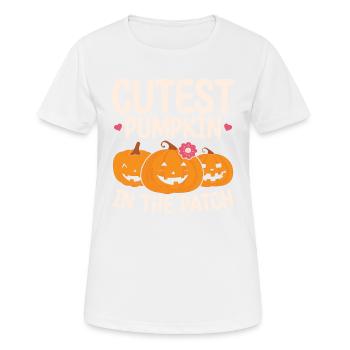 not allowed in GB EM US, trademarked in nice - Women's Breathable T-Shirt - white - Front - AI Model Female 172 dark (172cm)