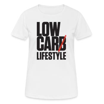 Low Car Lifestyle Auto Tuning - Frauen T-Shirt atmungsaktiv - Weiß - Vorne - AI Model Female 172 dark (172cm)
