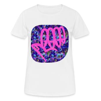 Frauenhand - Club WoW - Frauen T-Shirt atmungsaktiv - Weiß - Vorne - AI Model Female 172 dark (172cm)