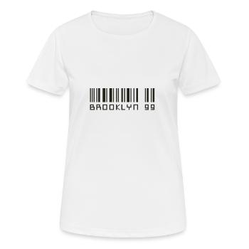 Brooklyn - T-shirt respirant Femme - blanc - Devant - AI Model Female 172 dark (172cm)