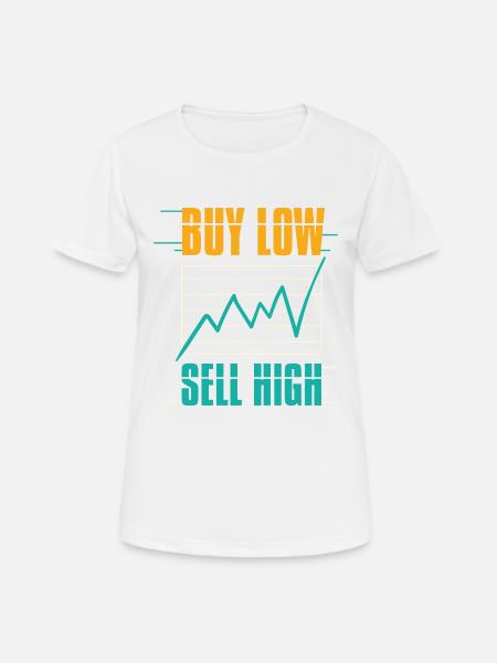 Stock Market Trading Stock Trading Traders - Women's Breathable T-Shirt - white