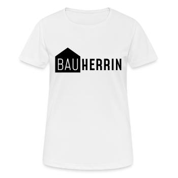 Builder - Women's Breathable T-Shirt - white - Front - AI Model Female 172 dark (172cm)