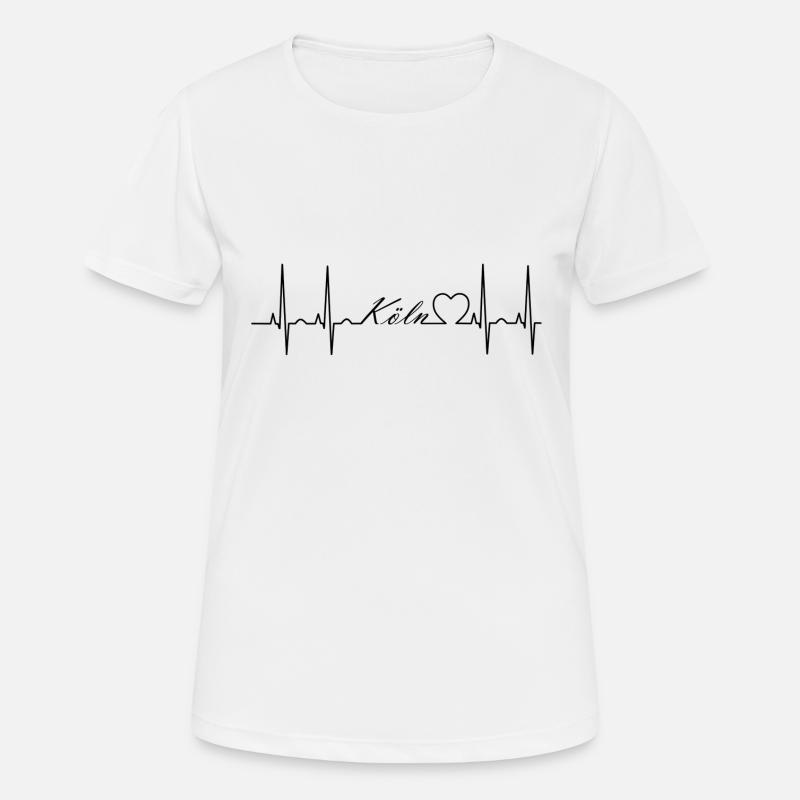 Cologne - Women's Breathable T-Shirt - white