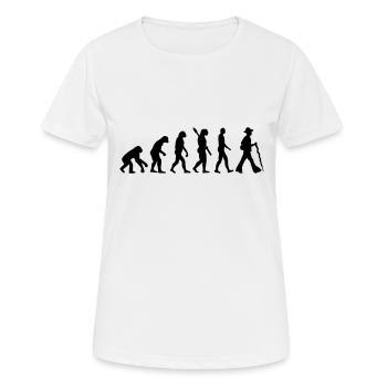 Zimmermann - Frauen T-Shirt atmungsaktiv - Weiß - Vorne - AI Model Female 172 dark (172cm)