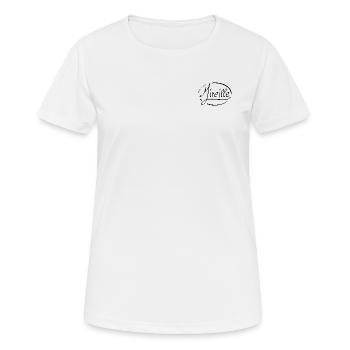 Mireille - Women's Breathable T-Shirt - white - Front - AI Model Female 172 dark (172cm)