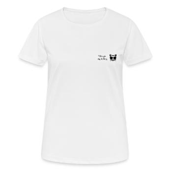 I love you my darling - Women's Breathable T-Shirt - white - Front - AI Model Female 172 dark (172cm)