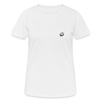Grain de café - T-shirt respirant Femme - blanc - Devant - AI Model Female 172 dark (172cm)