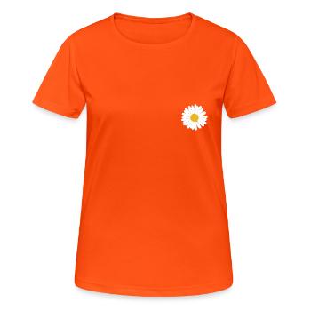 Margaret tit - Women's Breathable T-Shirt - neon orange - Front - AI Model Female 172 dark (172cm)