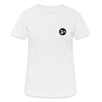 Game on - Women's Breathable T-Shirt - white - Front - AI Model Female 172 dark (172cm)