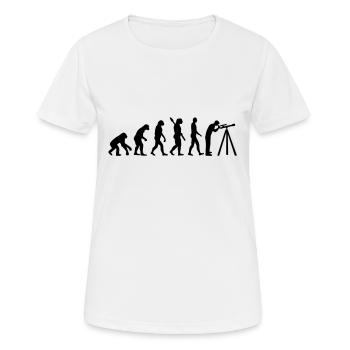 Astronomie - Frauen T-Shirt atmungsaktiv - Weiß - Vorne - AI Model Female 172 dark (172cm)
