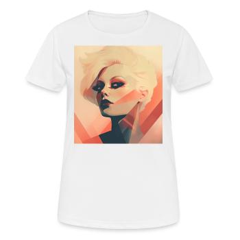 The Look - Women's Breathable T-Shirt - white - Front - AI Model Female 172 dark (172cm)