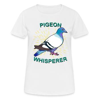 Ornithologue ornithologue zoologue - T-shirt respirant Femme - blanc - Devant - AI Model Female 172 dark (172cm)