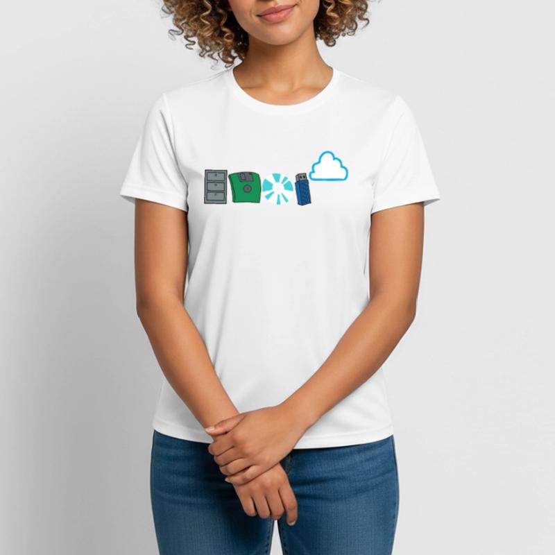 Programmierer Code Informatik Software Entwickler Frauen T-Shirt atmungsaktiv
