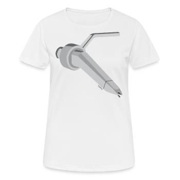Concorde - Frauen T-Shirt atmungsaktiv - Weiß - Vorne - AI Model Female 172 dark (172cm)