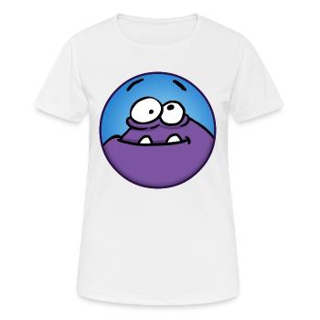 PlumBoo - Frauen T-Shirt atmungsaktiv - Weiß - Vorne - AI Model Female 172 dark (172cm)