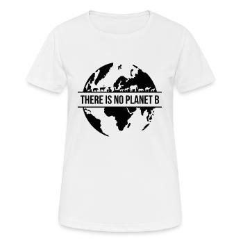 Natur Umweltschutz Mutter Erde Geschenk - Frauen T-Shirt atmungsaktiv - Weiß - Vorne - AI Model Female 172 dark (172cm)