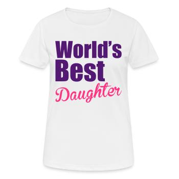 Daughter - Women's Breathable T-Shirt - white - Front - AI Model Female 172 dark (172cm)