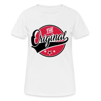 The Original - Das Original - The Remix - Familie - Frauen T-Shirt atmungsaktiv - Weiß - Vorne - AI Model Female 172 dark (172cm)