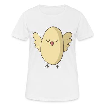 chick - Women's Breathable T-Shirt - white - Front - AI Model Female 172 dark (172cm)