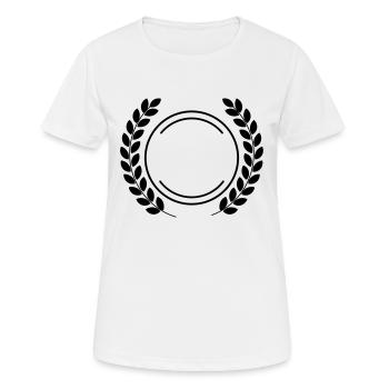 Junggesellenabschied Auszeichnung - Frauen T-Shirt atmungsaktiv - Weiß - Vorne - AI Model Female 172 dark (172cm)