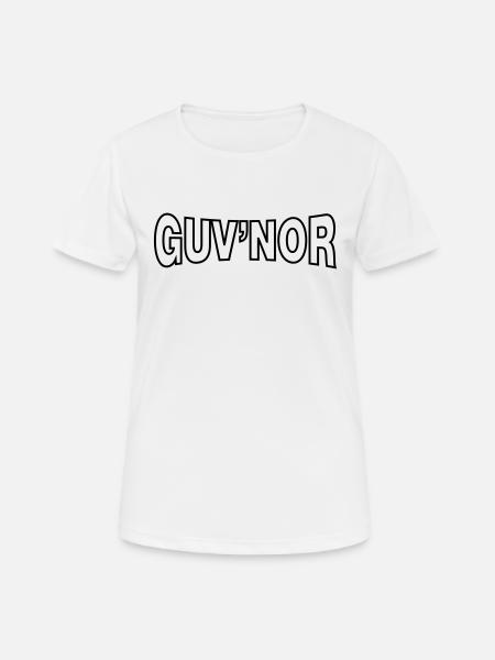 GUV'NOR - Women's Breathable T-Shirt - white