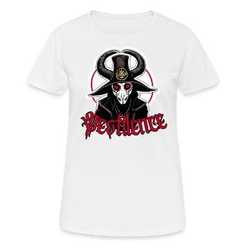 Occult Plague Priest - Women's Breathable T-Shirt - white - Front - AI Model Female 172 dark (172cm)