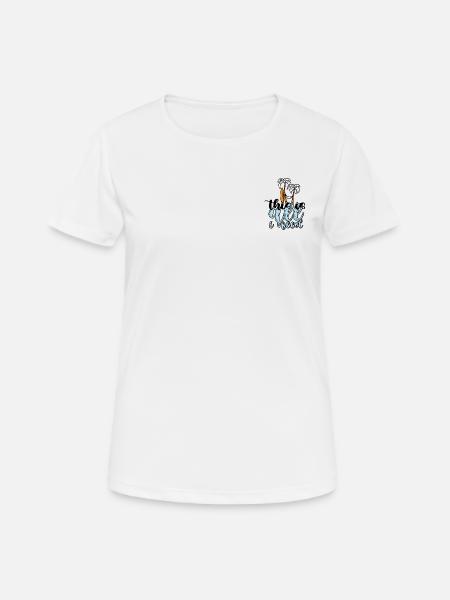 Summer - Frauen T-Shirt atmungsaktiv - Weiß