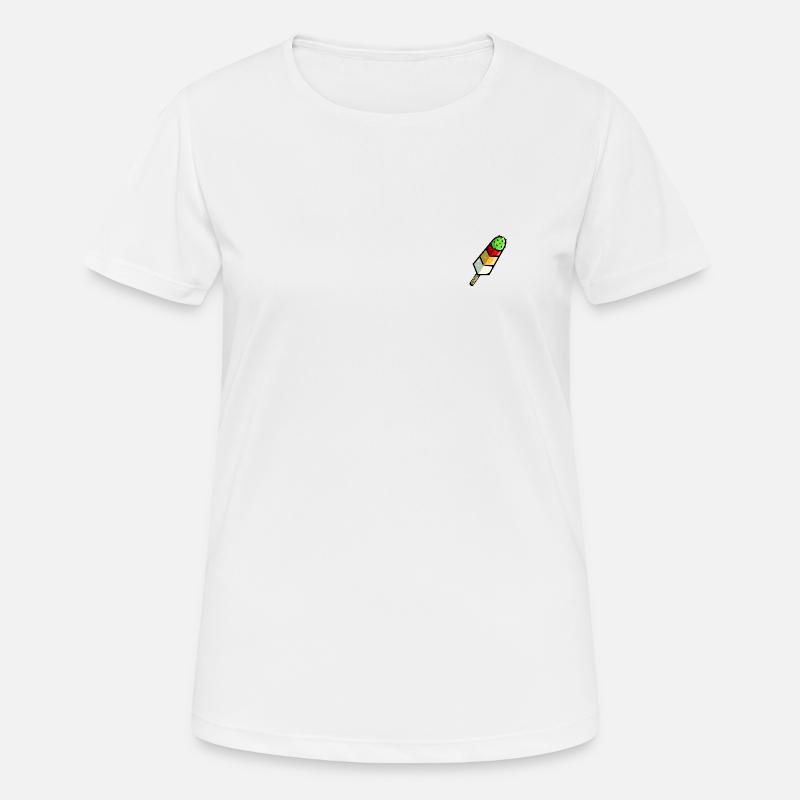 Cactus ice - Women's Breathable T-Shirt - white