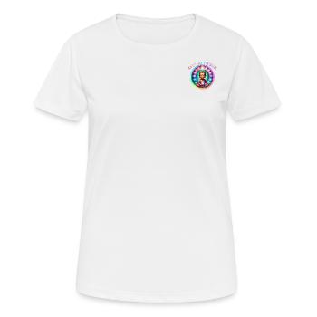 ZEN ATTITUDE - Women's Breathable T-Shirt - white - Front - AI Model Female 172 dark (172cm)