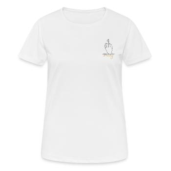 Asshole Monday - Women's Breathable T-Shirt - white - Front - AI Model Female 172 dark (172cm)