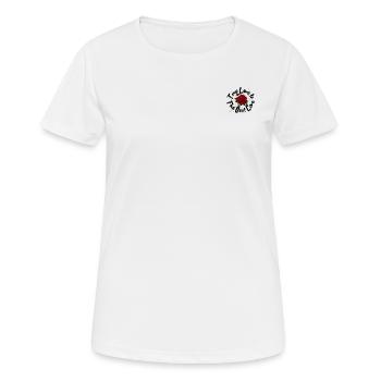 Die blühende Rose der Liebe: Wahre Liebe Das Beste - Frauen T-Shirt atmungsaktiv - Weiß - Vorne - AI Model Female 172 dark (172cm)