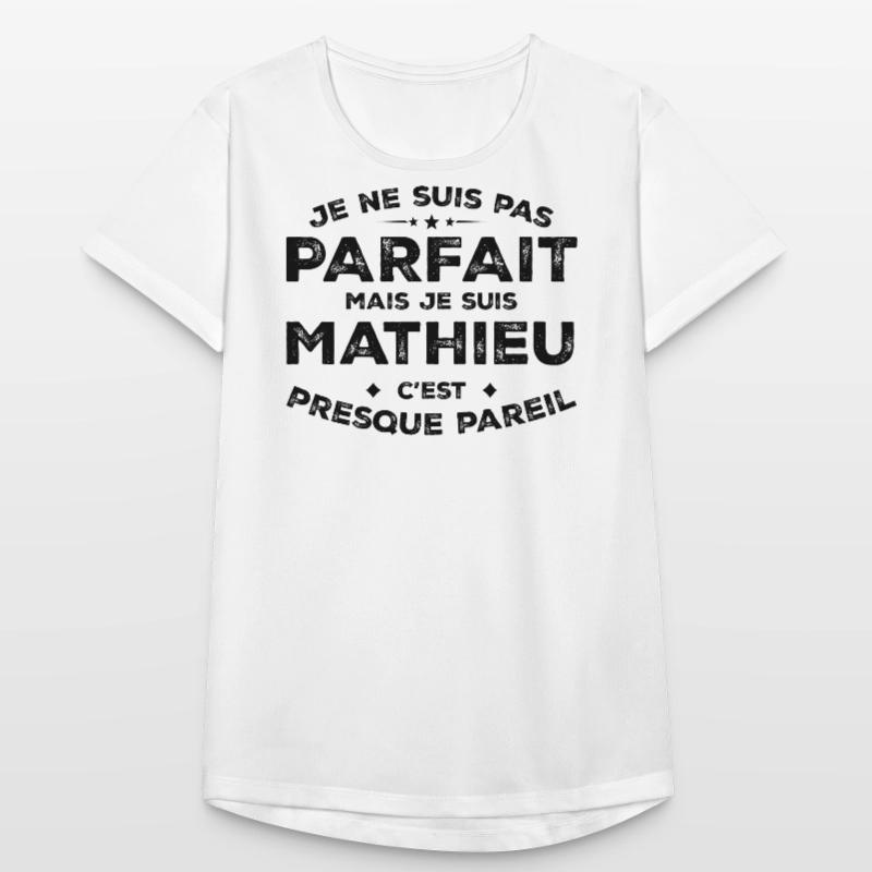 Mathieu Ein Vorname, eine Haltung Humor Mathieu Frauen T-Shirt atmungsaktiv