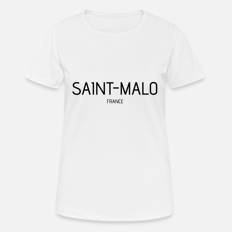 Saint Malo - Women's Breathable T-Shirt - white