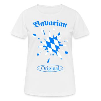 Bayern, Oberbayern, Geschenk für Bayern - Frauen T-Shirt atmungsaktiv - Weiß - Vorne - AI Model Female 172 dark (172cm)