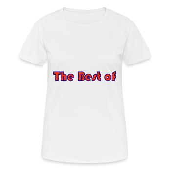 MOM. MOTHERS' DAY. HAPPY BIRTHDAY MOM. I LOVE YOU - Women's Breathable T-Shirt - white - Front - AI Model Female 172 dark (172cm)