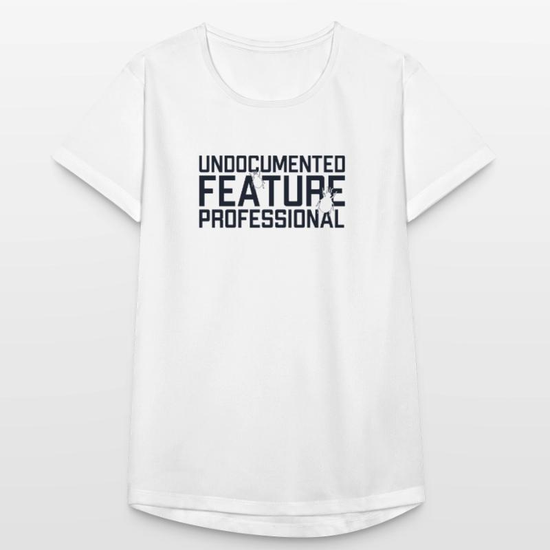 Undocumented Feature Professional Coder Software Women's Breathable T-Shirt