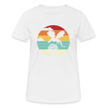 PnP RPG Jeu de rôle Tabletop Maître de jeu Pen - T-shirt respirant Femme - blanc - Devant - AI Model Female 172 dark (172cm)