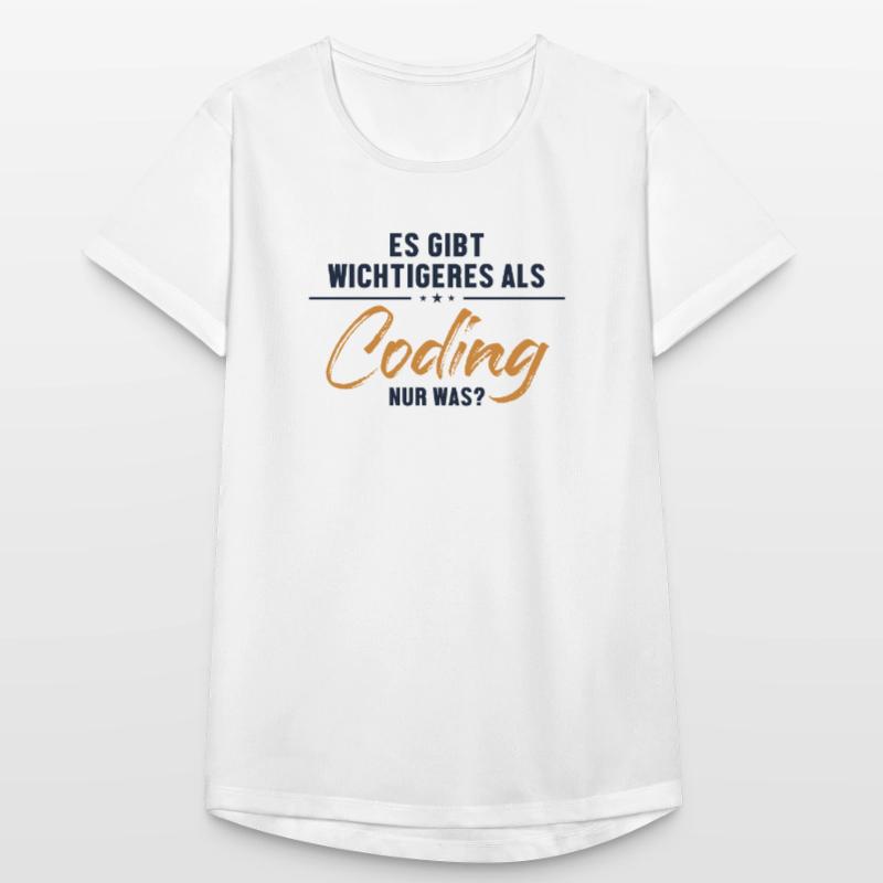 Wichtigeres als Coding Softwareingenieur Coder Frauen T-Shirt atmungsaktiv