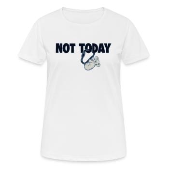 Not Today Koala Speedklettern Sportklettern - Frauen T-Shirt atmungsaktiv - Weiß - Vorne - AI Model Female 172 dark (172cm)