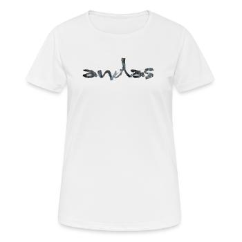 respirer Nature - T-shirt respirant Femme - blanc - Devant - AI Model Female 172 dark (172cm)