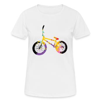Bmx - T-shirt respirant Femme - blanc - Devant - AI Model Female 172 dark (172cm)