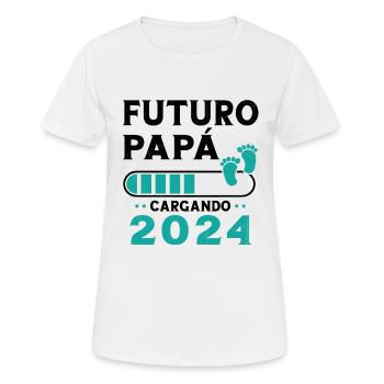Zukünftiger Papst 2024 - Frauen T-Shirt atmungsaktiv - Weiß - Vorne - AI Model Female 172 dark (172cm)