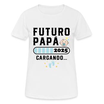 Zukunft Papst 2025 Erstvater 2025 - Frauen T-Shirt atmungsaktiv - Weiß - Vorne - AI Model Female 172 dark (172cm)