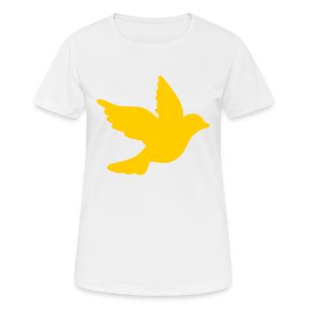 Ukraine - Frauen T-Shirt atmungsaktiv - Weiß - Vorne - AI Model Female 172 dark (172cm)